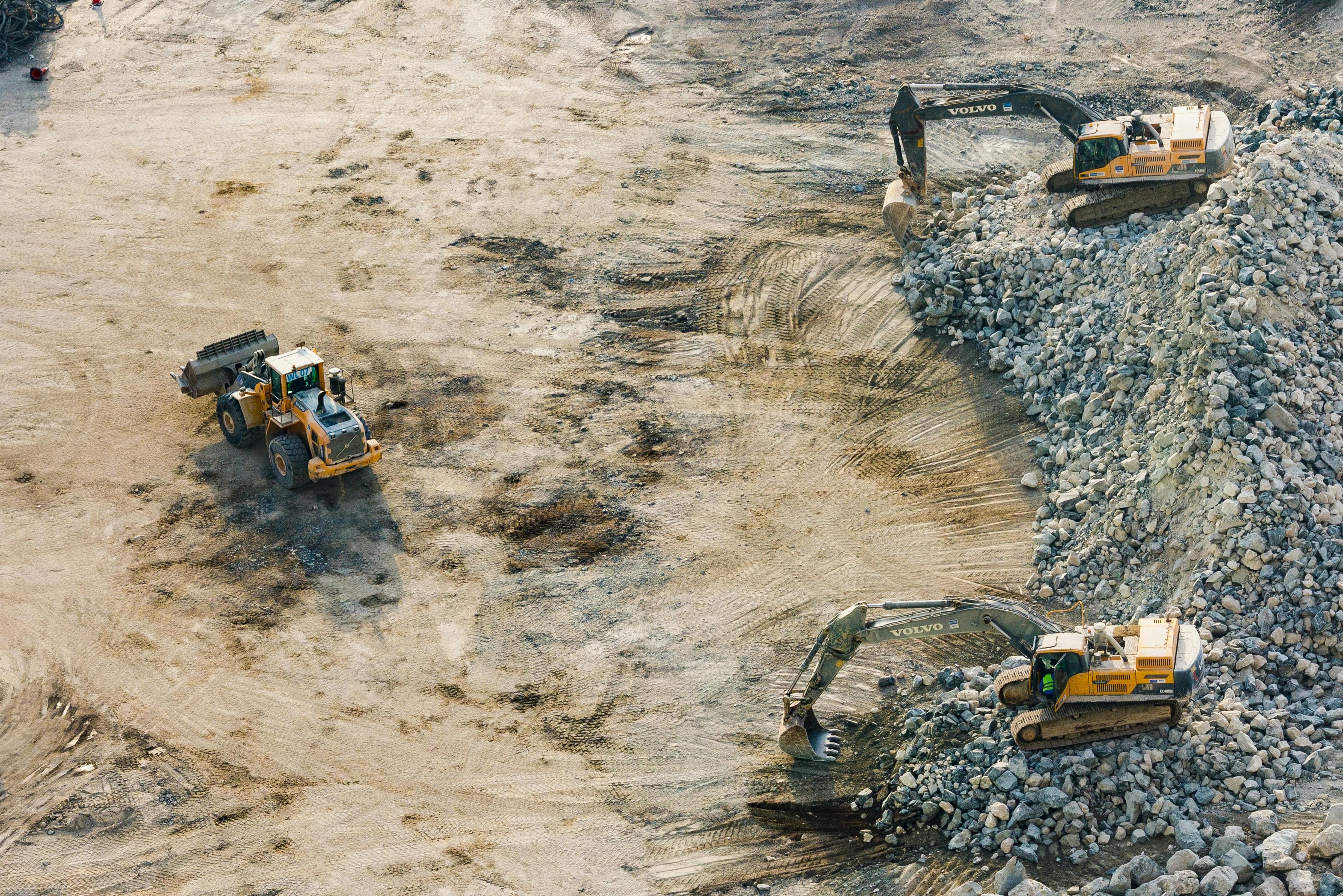 Mining operations background